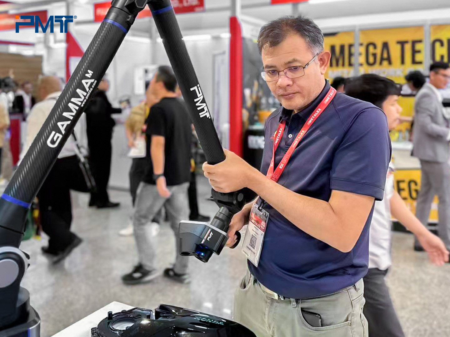 PMT?Technologies-Measuring Arm-Portable CMM-Scanner for Measuring Arm-METALEX Thailand 2025-Audience picture