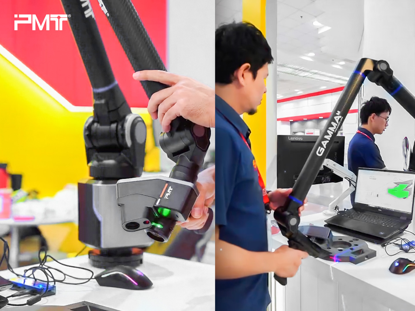 PMT?Technologies-Measuring Arm-Portable CMM-Scanner for Measuring Arm-METALEX Thailand 2025-Product display pictures2