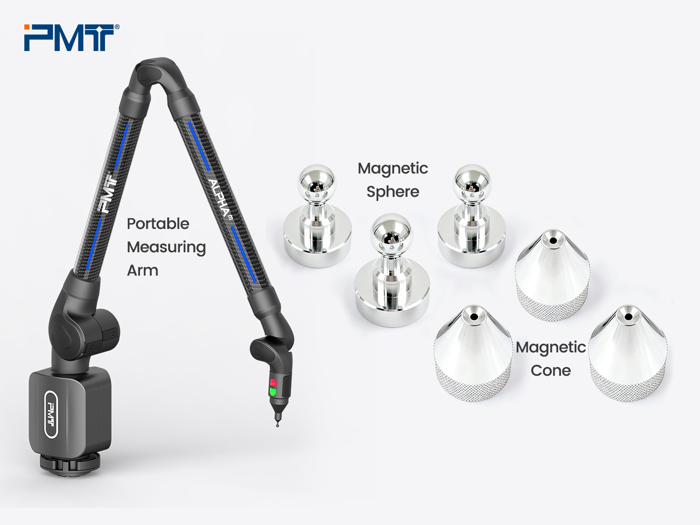 PMT?Technologies-Measuring Arm-Portable Coordinate Measuring Machine-Leapfrog-Schematic diagram