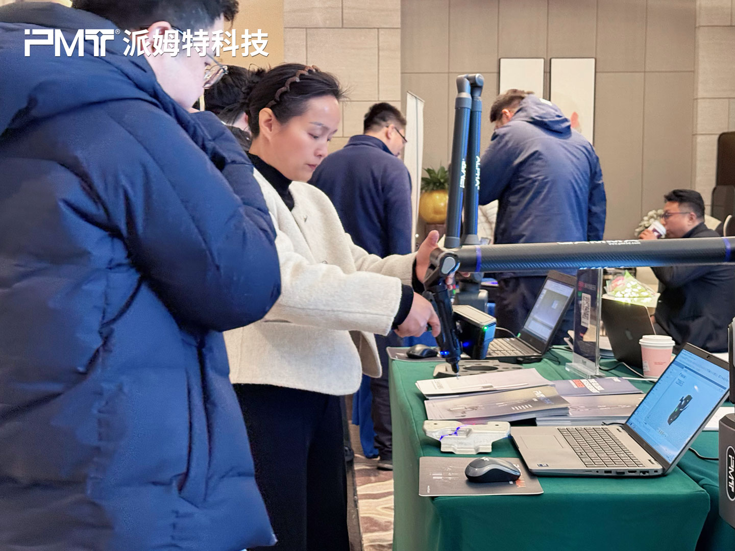 PMT demonstrated the operation of the scanning arm at the 2025 GPS Standardization Conference