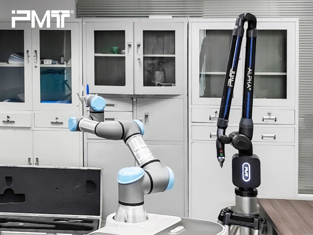 robot de thérapie énergétique pmt-measuring-arm-energy-therapy-tolerance-géométrique